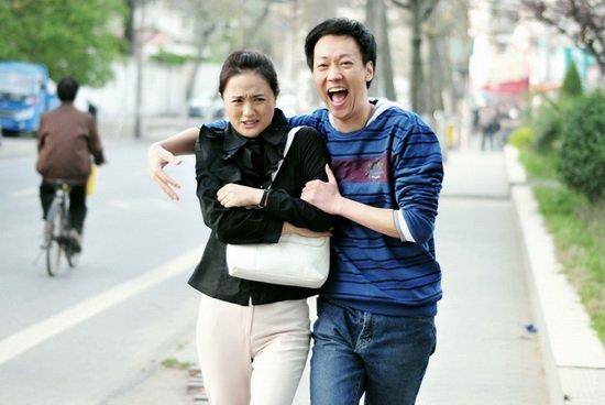 朱媛媛与辛柏青夫妻合照