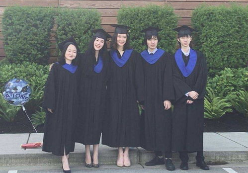 杨子女儿杨海润伯克利毕业照