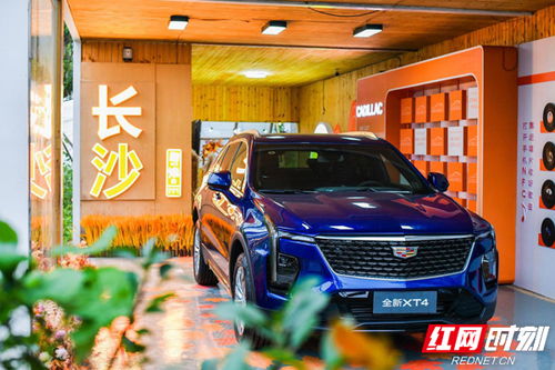 凯迪拉克XT4在展厅内展示