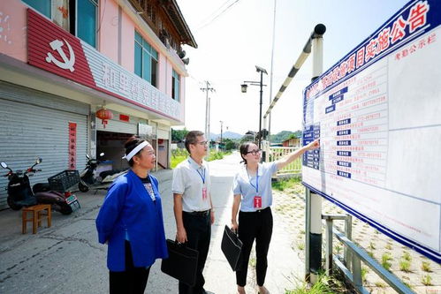 青年干部在基层走访调研