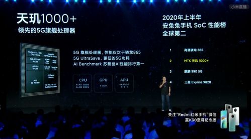 小米发布会现场展示玄戒O1跑分数据