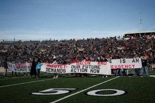 美国高校抗议现场