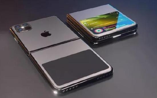 折叠屏iPhone概念图