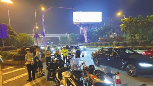 长沙交警开展静音行动现场照片