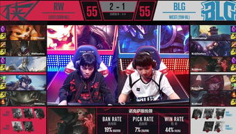 BLG战队中野联动训练画面