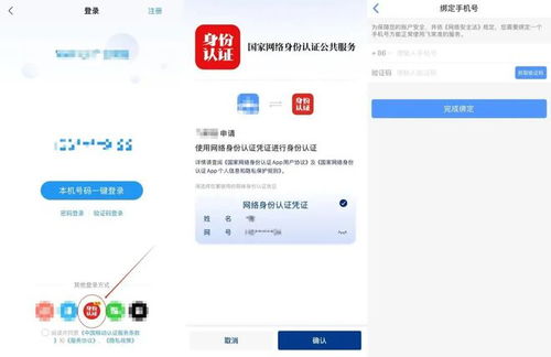 国家网络身份认证公共服务应用场景示意图