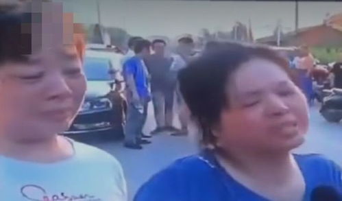 受害者家属接受采访