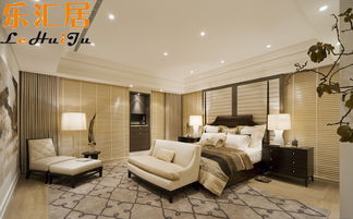 房产内部豪华装修场景