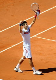 亚历山大庆祝胜利高举双臂