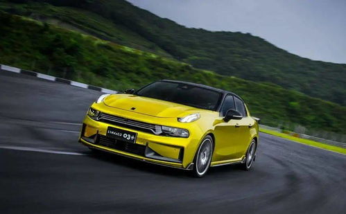 领克03+性能进阶版实车亮相