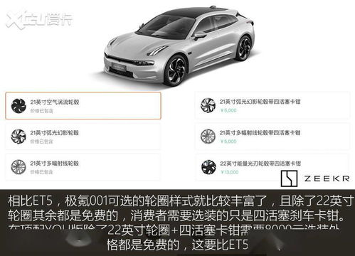 蔚来与极氪对比展示