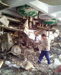 化工厂爆炸事故现场对比图