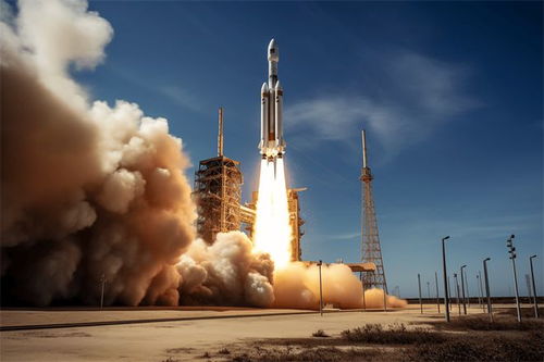 马斯克站在星舰火箭旁思考未来计划