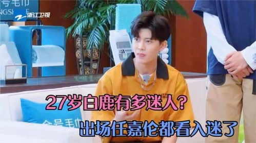 白鹿与罗云熙在颁奖典礼上的合影