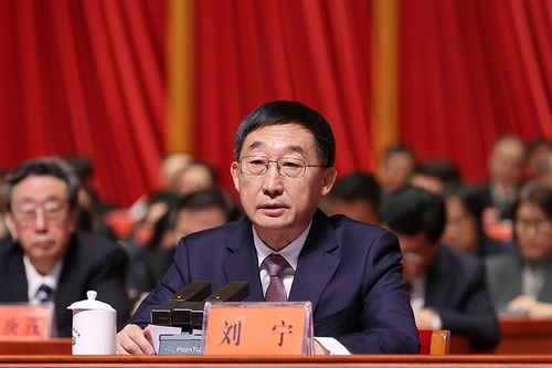 河南省委书记刘宁在大会上讲话