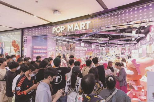 LABUBU海外门店火爆场面