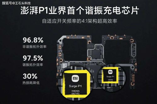 小米澎湃系列芯片展示图