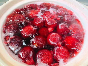 杨梅放入冰箱冷藏中