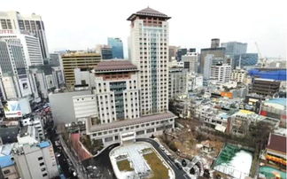 中国驻韩国大使馆外景