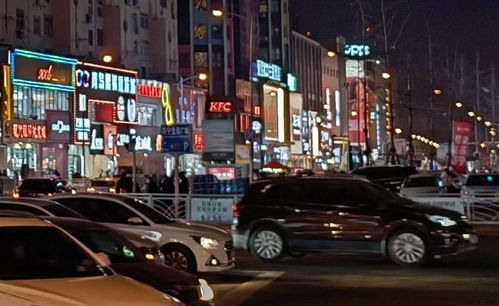 荣耀400拍摄的夜景照片