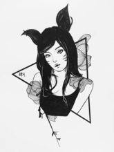 吕云所速写本局部