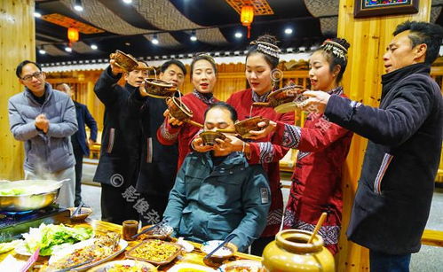 侗寨长桌宴美食