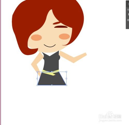 一位女孩在AI绘画体验区创作中