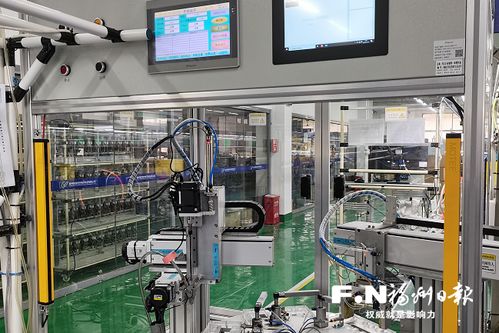 高科技制造车间自动化生产线图