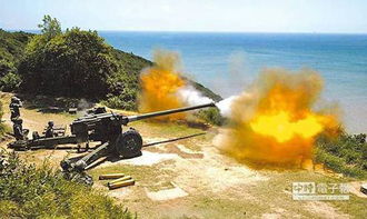 解放军台海演习画面