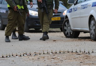 以色列士兵在加沙边境警戒