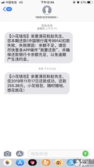 浪小花催收短信