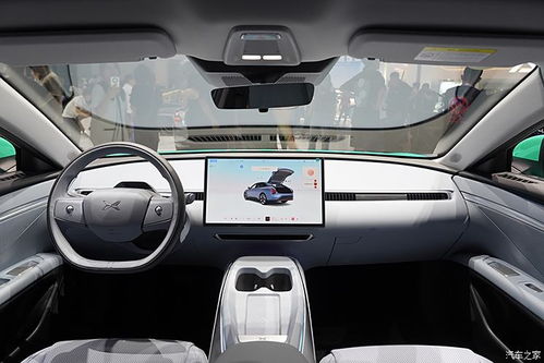 小鹏MONA M03内饰展示
