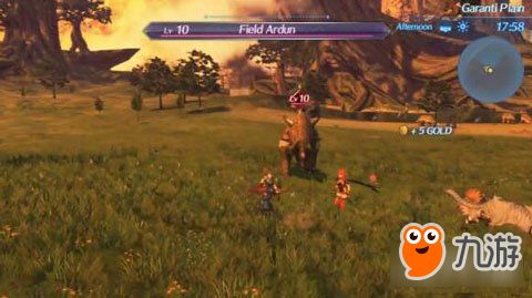 异度之刃2中的战斗场景展示异刃技能释放