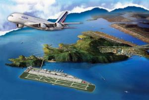 韩国釜山金海国际机场釜山航空客机起火现场图