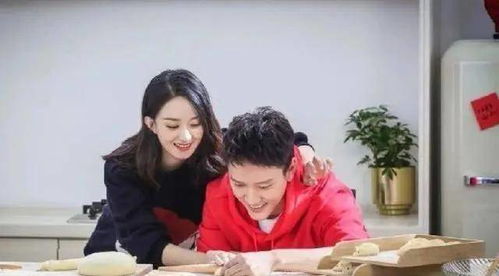 赵丽颖与尹昉在剧中亲密互动剧照