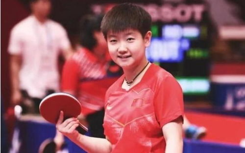 孙颖莎赛后微笑接受采访