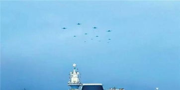 解放军军舰巡航台海画面