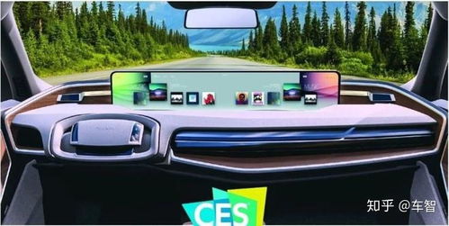 车内配备高科技智能座舱的尊界S800内饰图