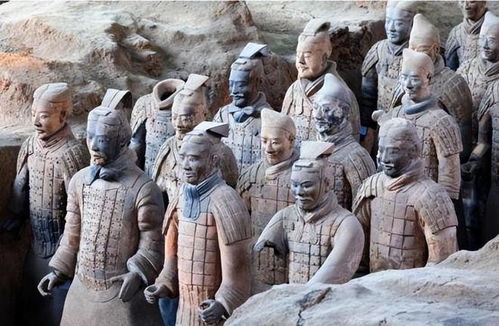 兵马俑在展览中被损坏细节图