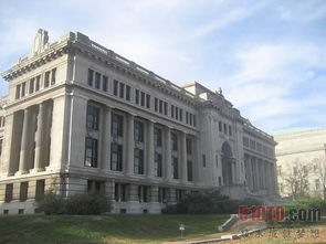 美国联邦法院外景建筑照片