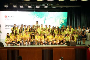 哈佛大学国际学生合影