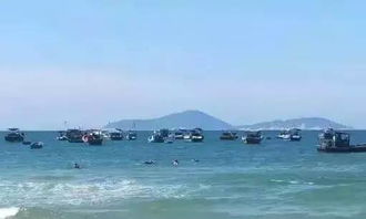 救援人员在海上搜寻失踪男子画面