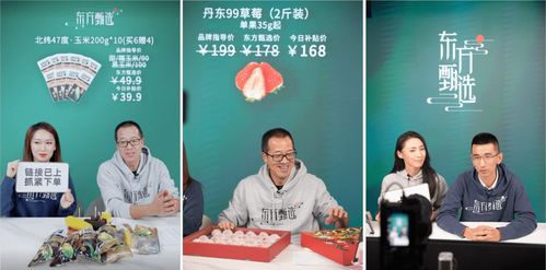 俞敏洪在东方甄选直播间工作照