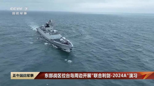 解放军东部战区联合演习画面