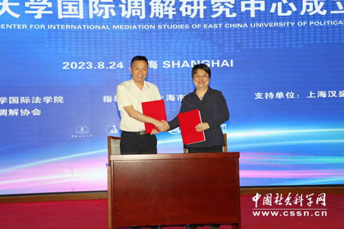 中国代表在国际调解院会议上发言