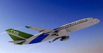 C919飞行画面