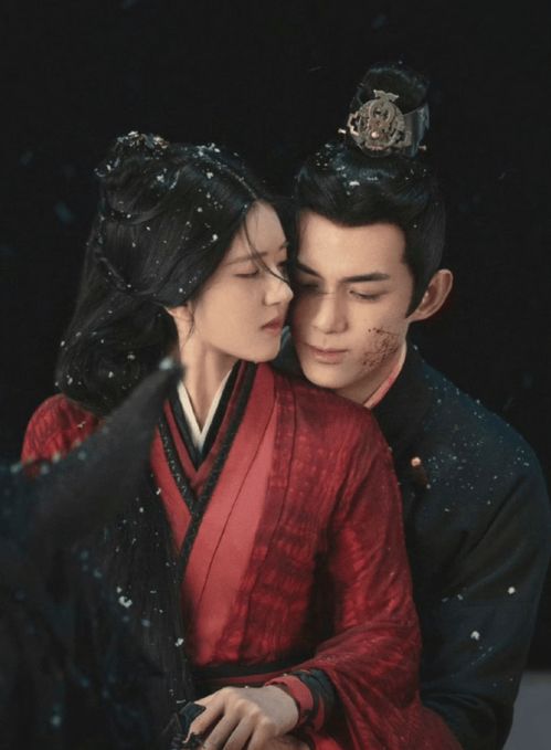 吴磊与赵露思在《月升沧海》中的吻戏场景