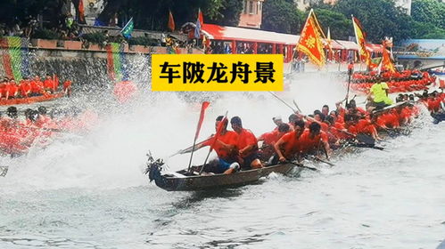 广州车陂龙舟景现场