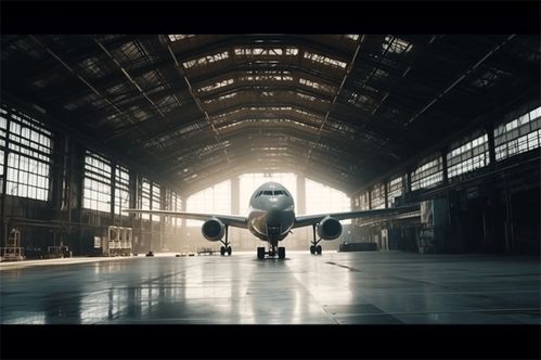 中国商飞工厂内部全景图