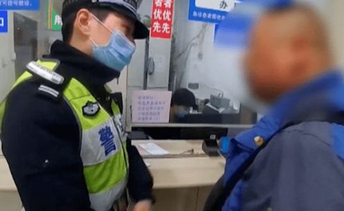 酒驾检测现场画面